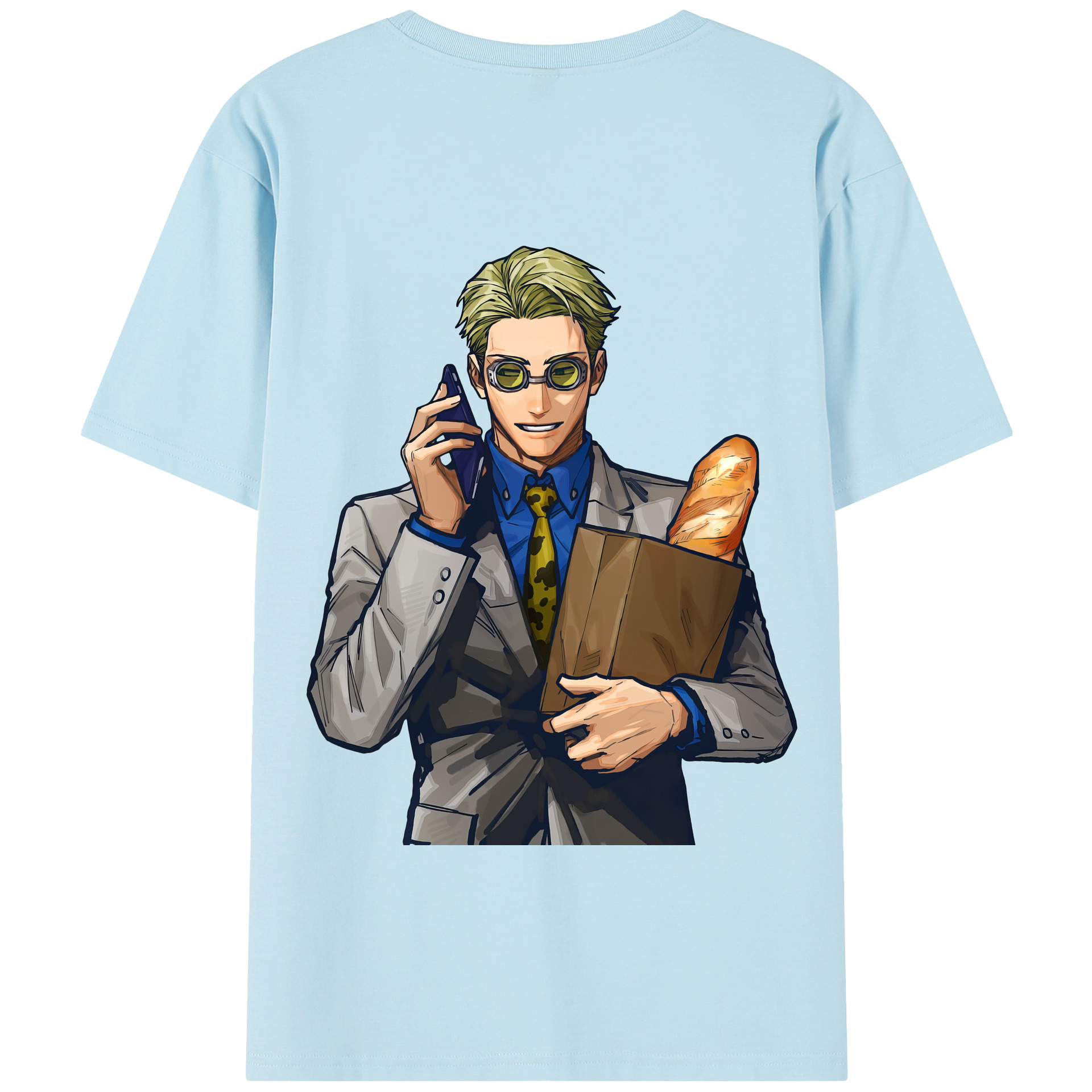 （画像用） 呪術廻戦 Jujutsu Kaisen 綿100％半袖Tシャツ（背面プリント）